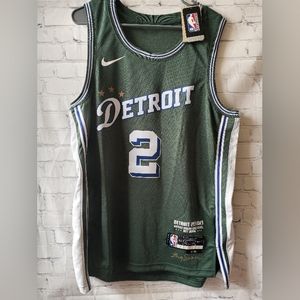 Detroit Pistons Basketball Jersey XL Nike NBA City Edition
